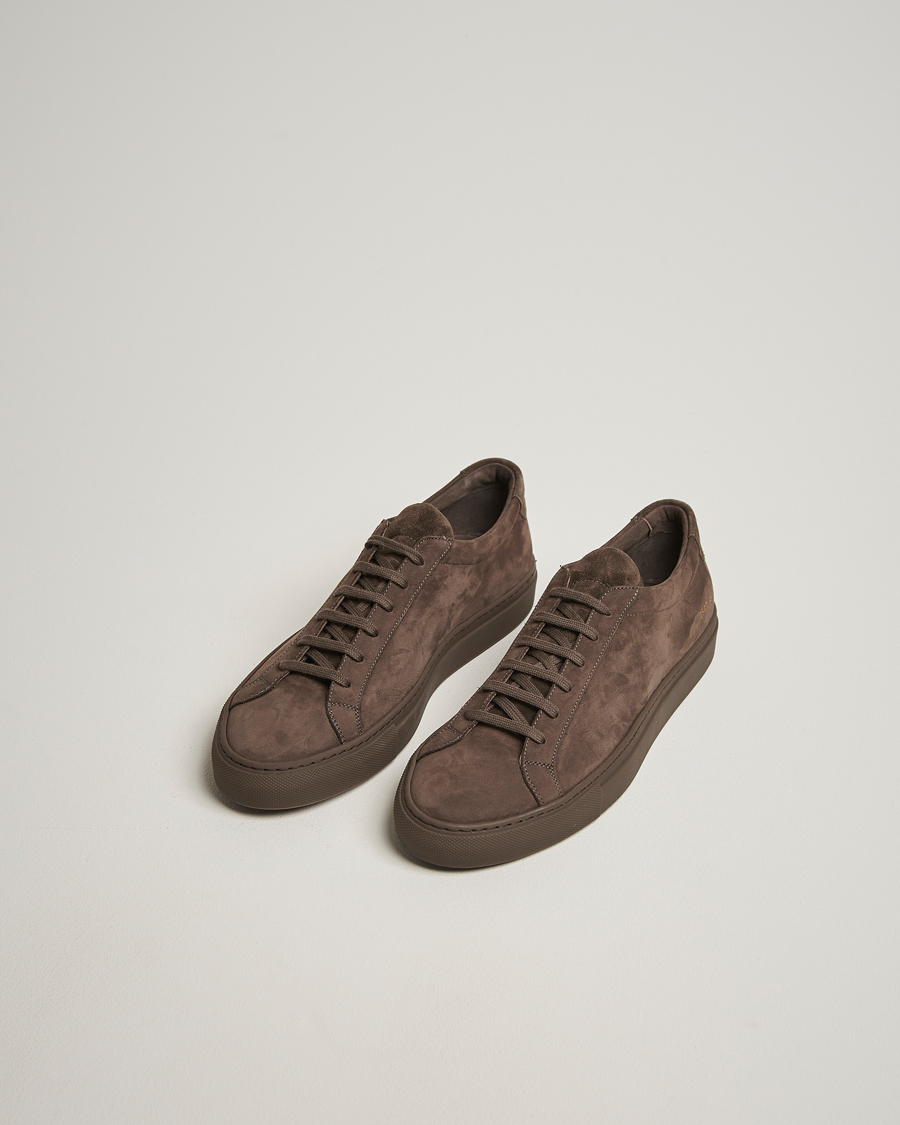 Herre | Sneakers | Common Projects | Original Achilles Nubuck Sneaker Moka