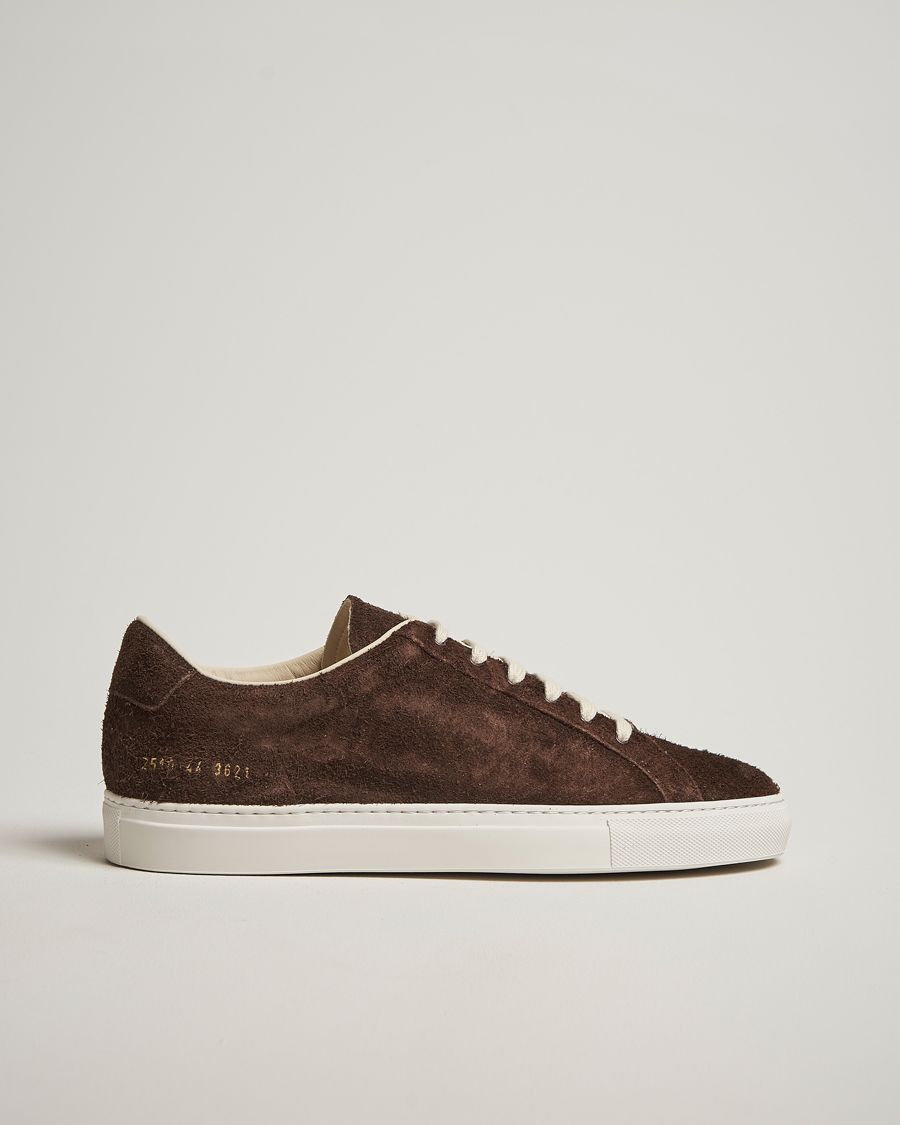 Herre | Sneakers | Common Projects | Achilles Sport Suede Sneaker Brown