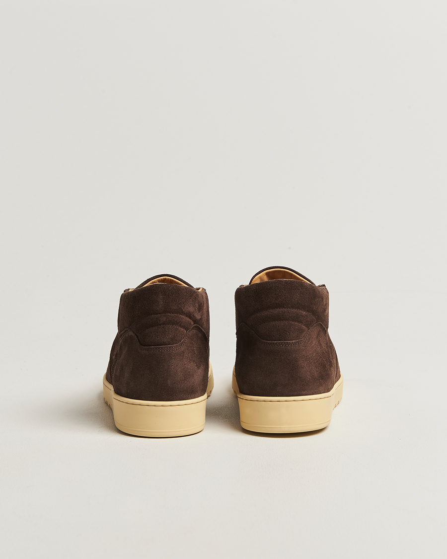 Herre | Sneakers | CQP | Center Mid Suede Sneaker Dark Brown