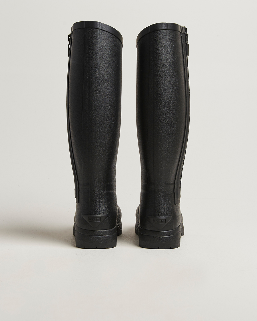 Herre | Galocher & Gummistøvler | Hunter Boots | Balmoral Full Zip Boot Black