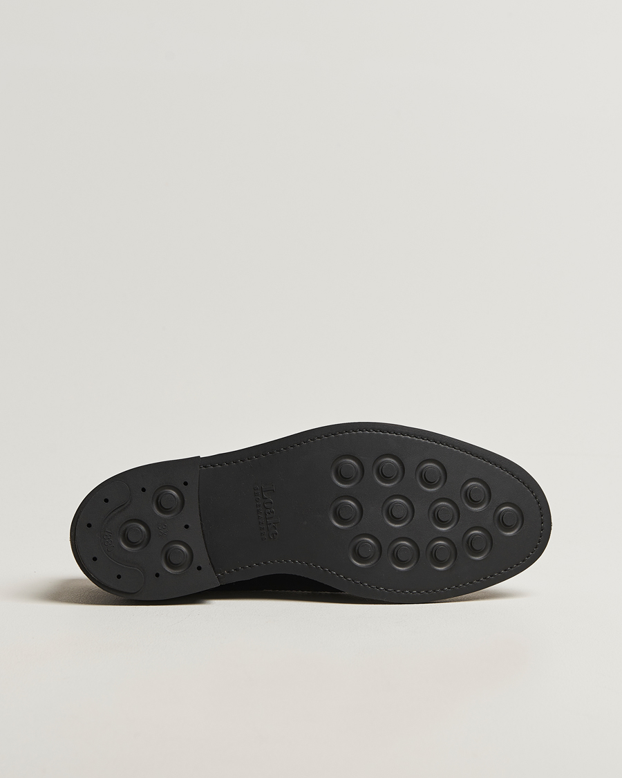 Herre | Derbys | Loake Shoemakers | Sovereign Longwing Derby Black