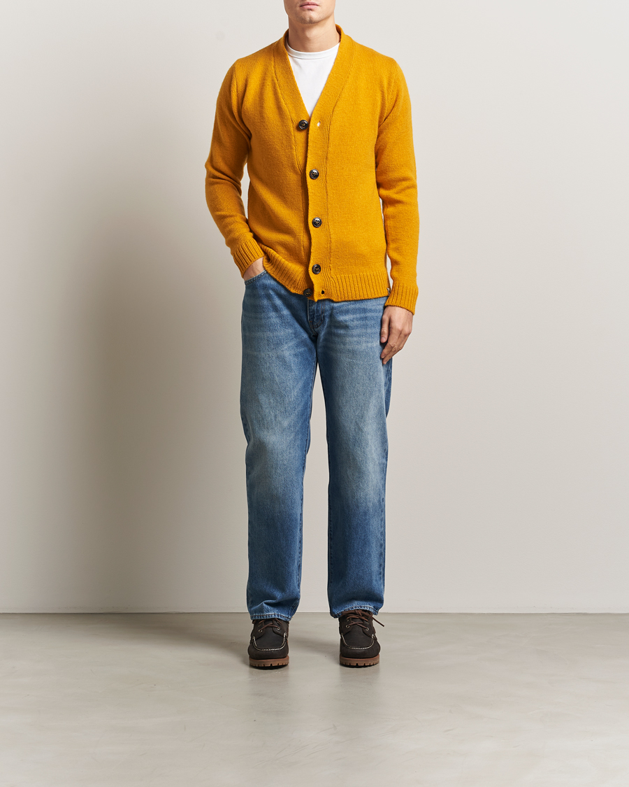 Herre | Trøjer | Peregrine | Maker's Stitch Merino Cardigan Honey