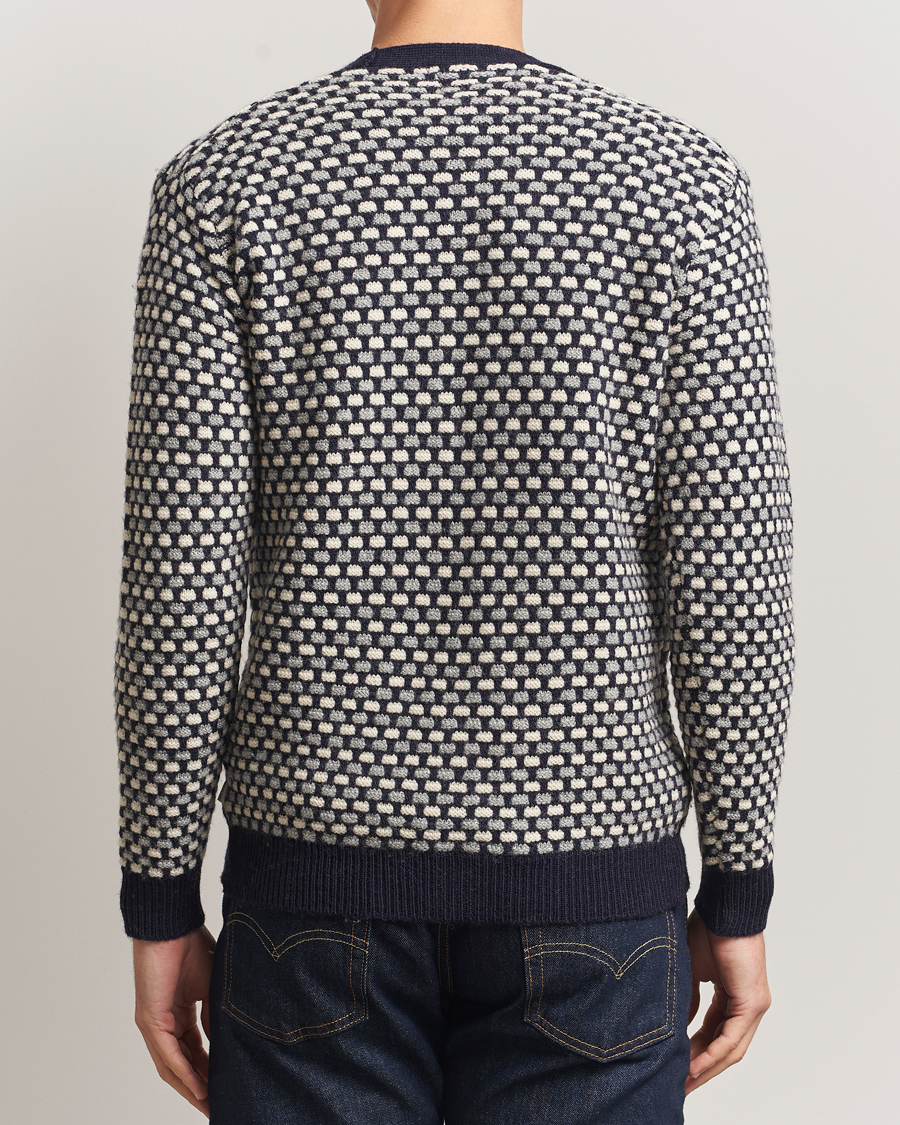 Herre | Trøjer | Peregrine | Network Merino Cardigan Navy