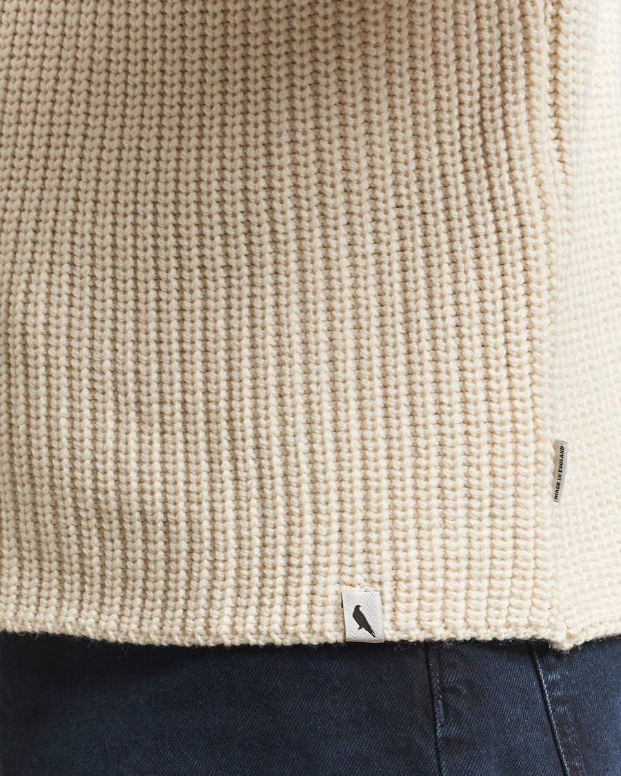 Herre | Trøjer | Peregrine | Wilkinson Knitted Merino Rollneck Ecru