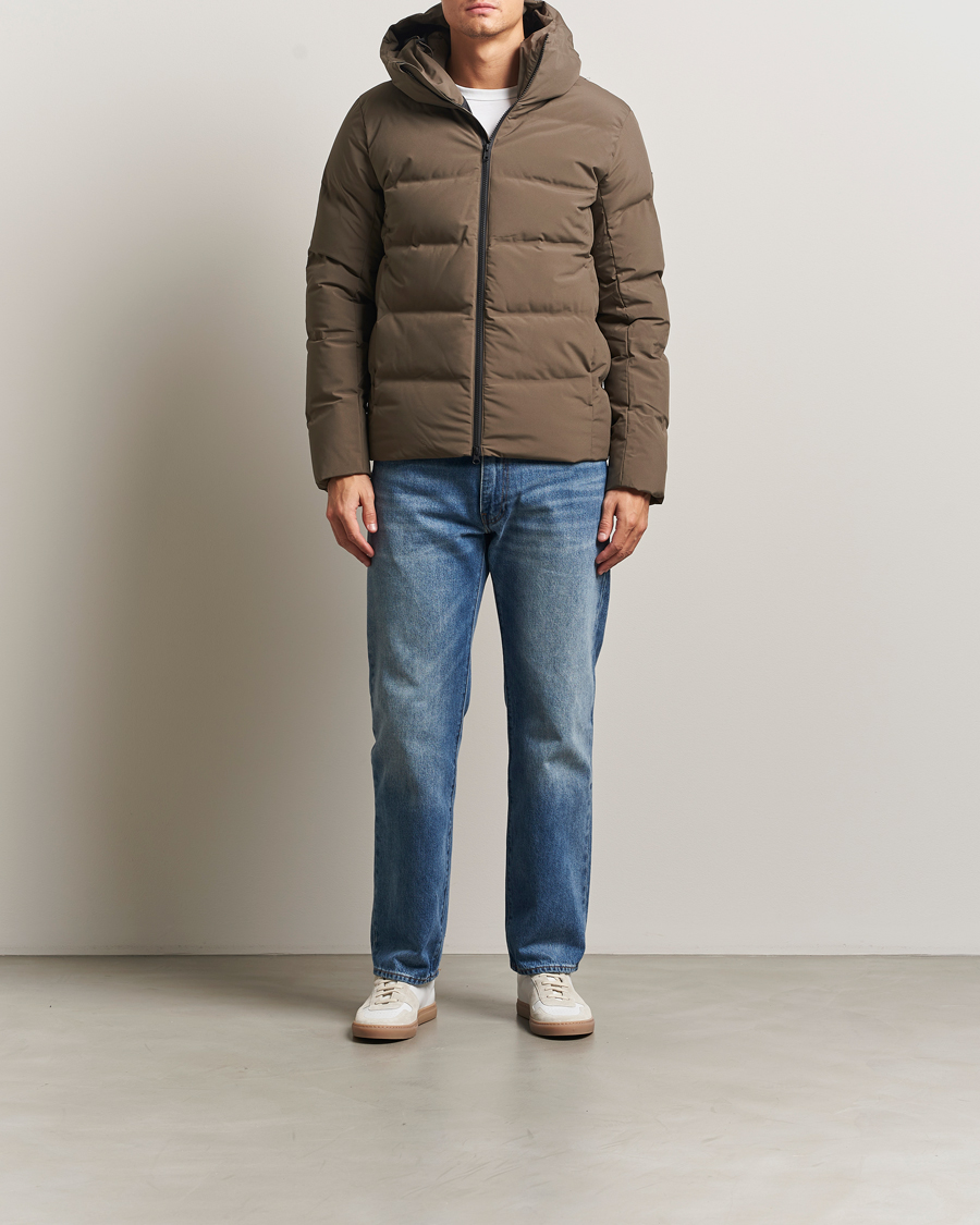 Herre | Jakker | Scandinavian Edition | Torrent II Hooded Puffer Jacket Major Brown