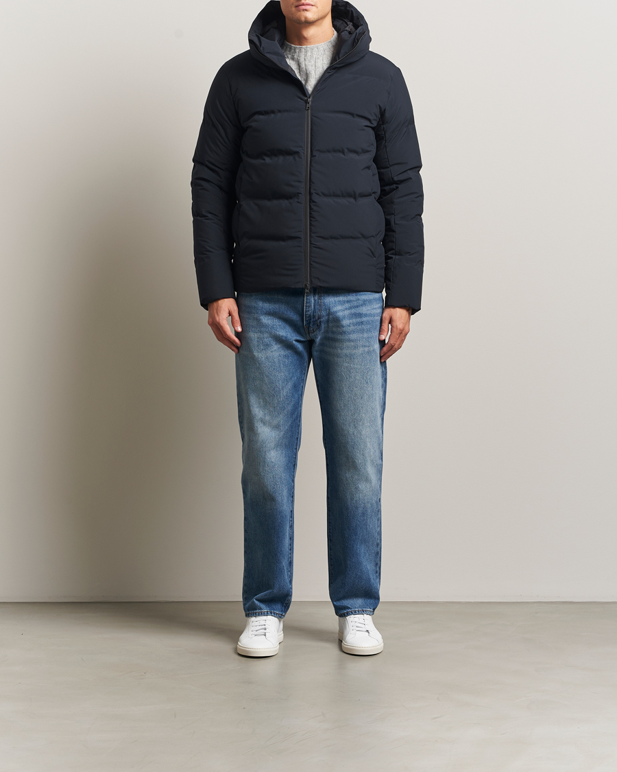 Herre | Jakker | Scandinavian Edition | Torrent II Hooded Puffer Jacket Midnight Blue