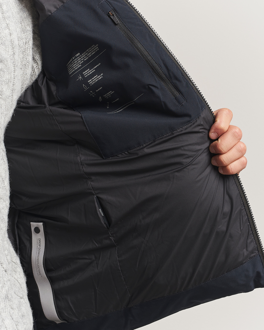 Herre | Jakker | Scandinavian Edition | Torrent II Hooded Puffer Jacket Midnight Blue