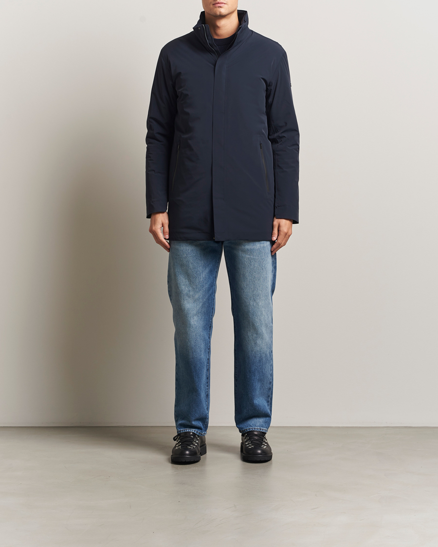 Herre | Jakker | Scandinavian Edition | Town II APEX Waterproof Lightweight Coat Navy