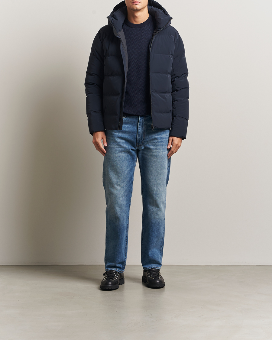 Herre | Jakker | Scandinavian Edition | Torrent II Apex Hooded Puffer Jacket Navy