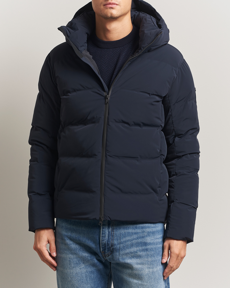 Herre | Jakker | Scandinavian Edition | Torrent II Apex Hooded Puffer Jacket Navy