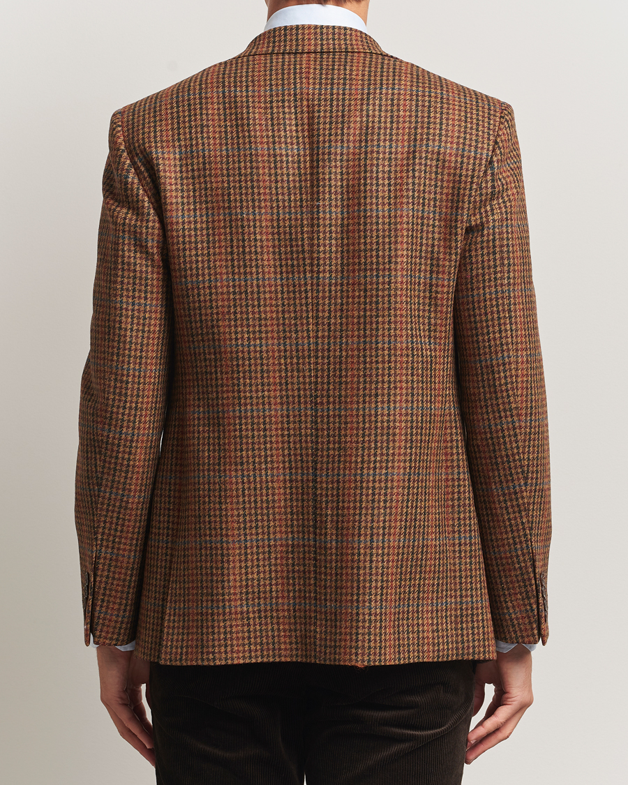 Herre | Blazere & jakker | Walker Slater | Edward Lambswool Dogtooth Blazer Brown