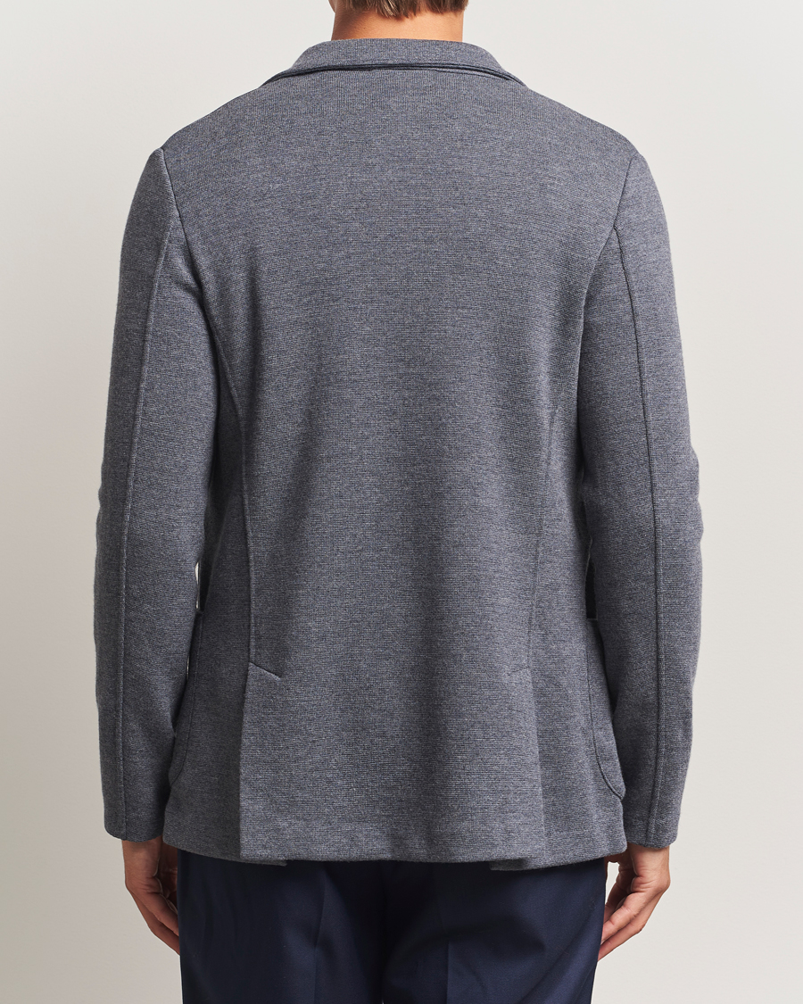 Herre | Blazere & jakker | Gran Sasso | Rainwool Knitted Blazer Grey Melange