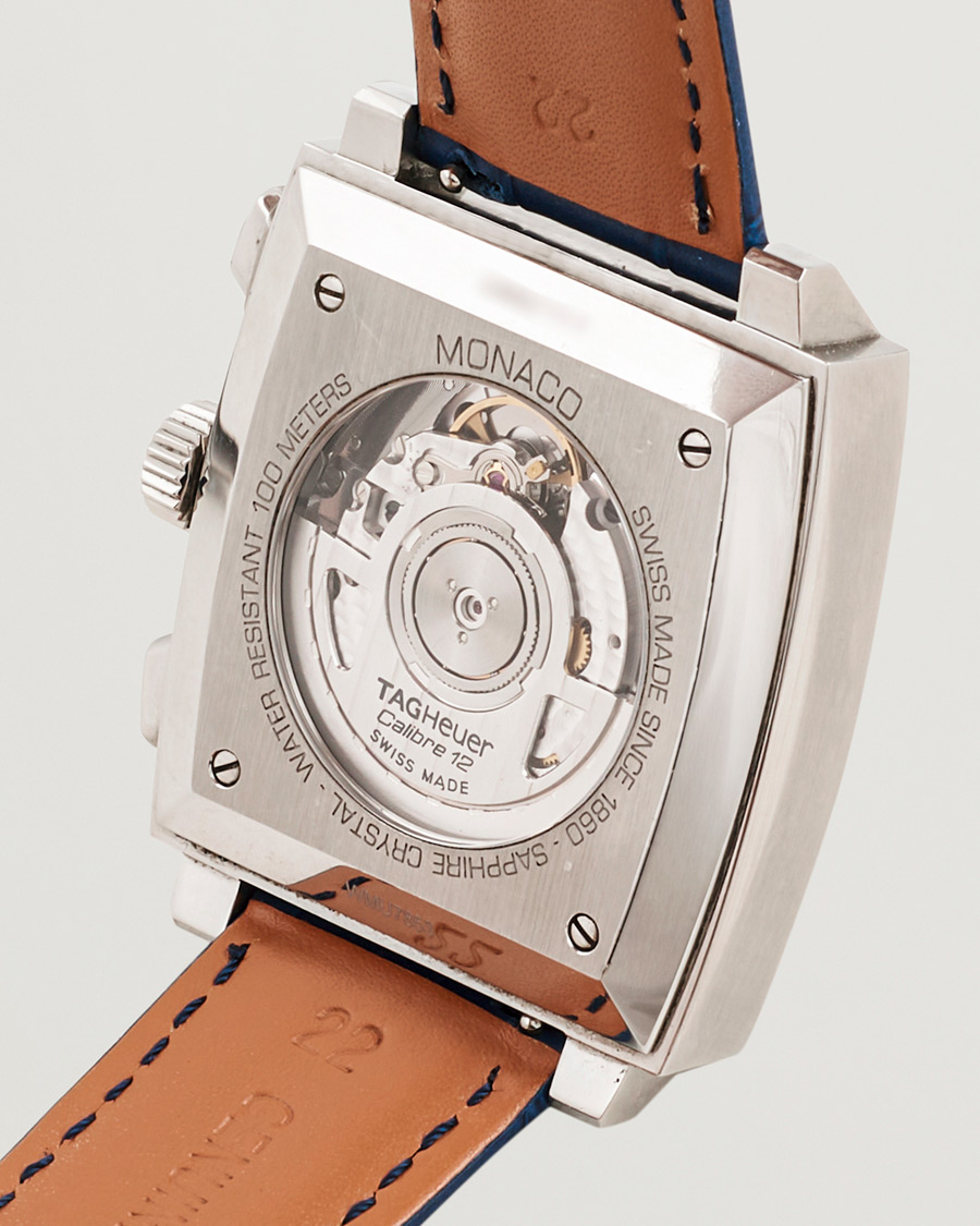 Herre | Tag Heuer Pre-Owned Monaco Calibre 12 | Tag Heuer Pre-Owned | Monaco Calibre 12