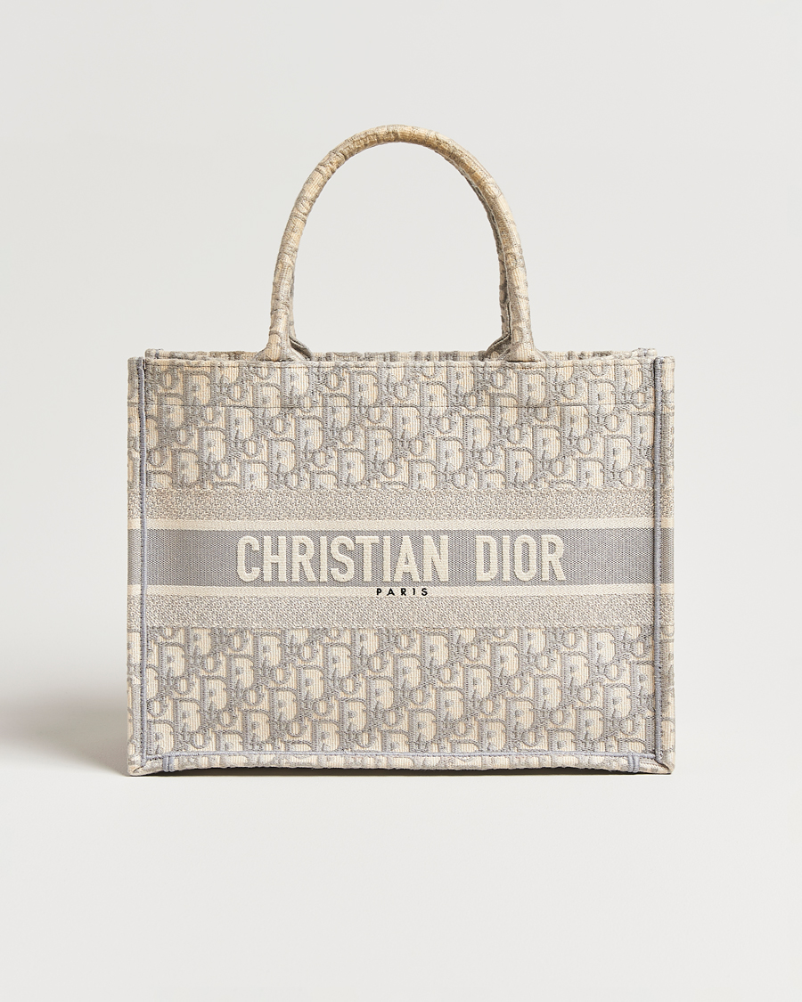 Herre | Gifts for Her | Dior Pre-Owned | Medium Dior Book Tote Light grey