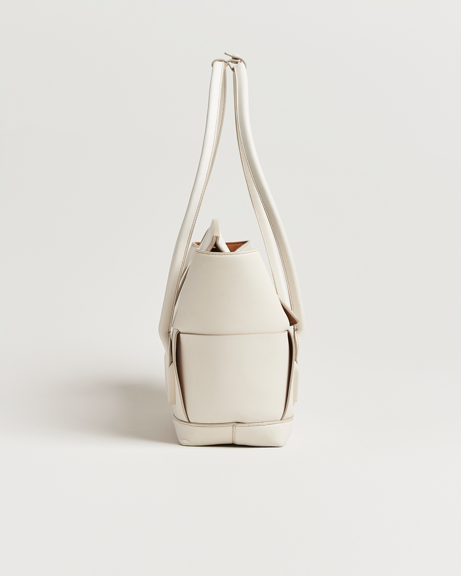 Herre | Pre-Owned & Vintage Bags | Bottega Veneta Pre-Owned | Intrecciato Acro Small White