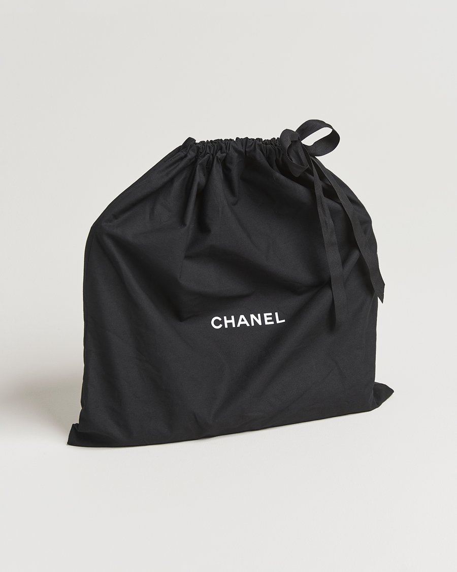 Herre | Pre-Owned & Vintage Bags | Chanel Pre-Owned | Chain Tote Bag Black