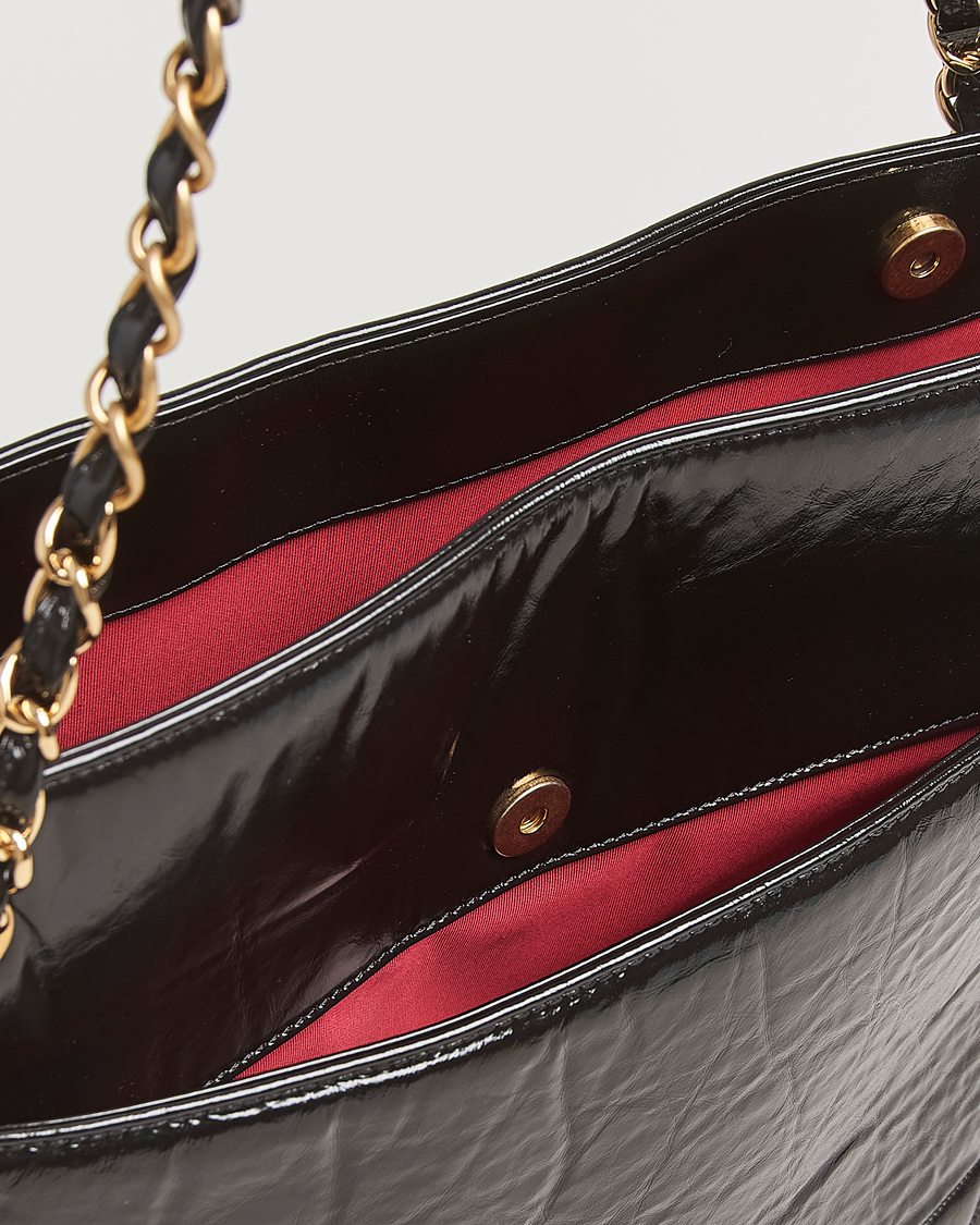Herre | Pre-Owned & Vintage Bags | Chanel Pre-Owned | Chain Tote Bag Black