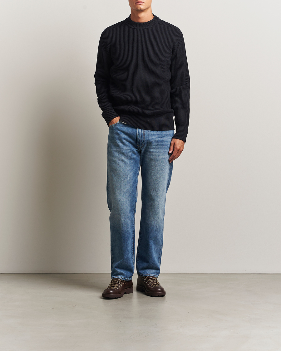 Herre | Trøjer | S.N.S. Herning | Fender Wool Crew Neck Navy