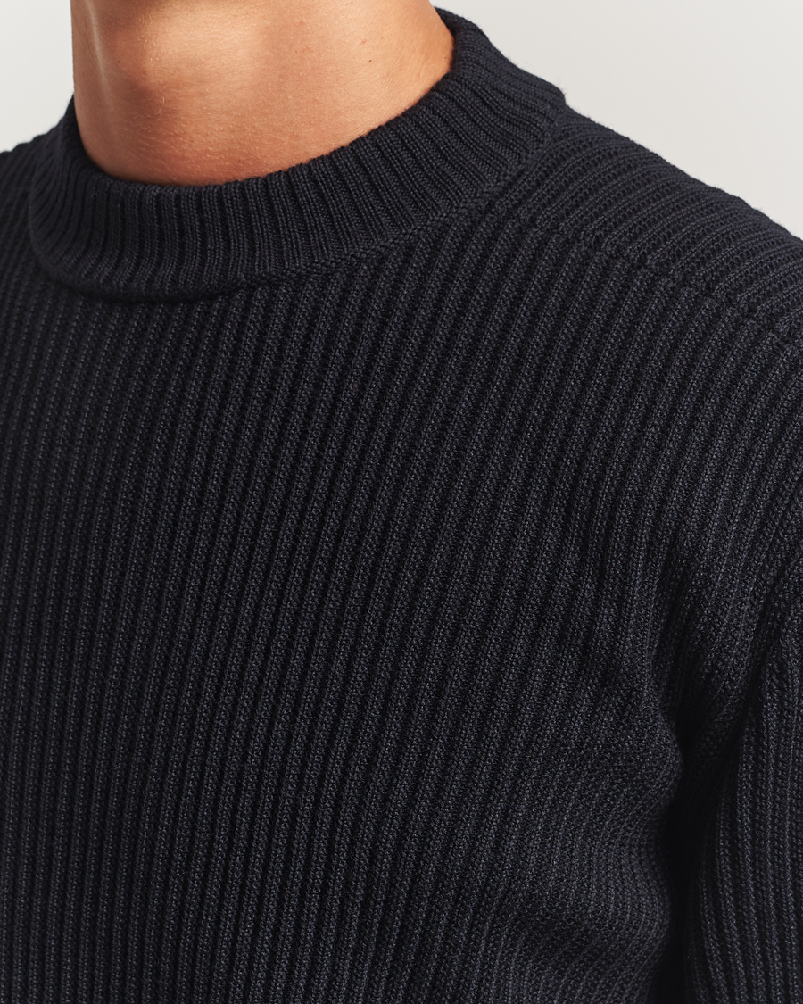 Herre | Trøjer | S.N.S. Herning | Fender Wool Crew Neck Navy