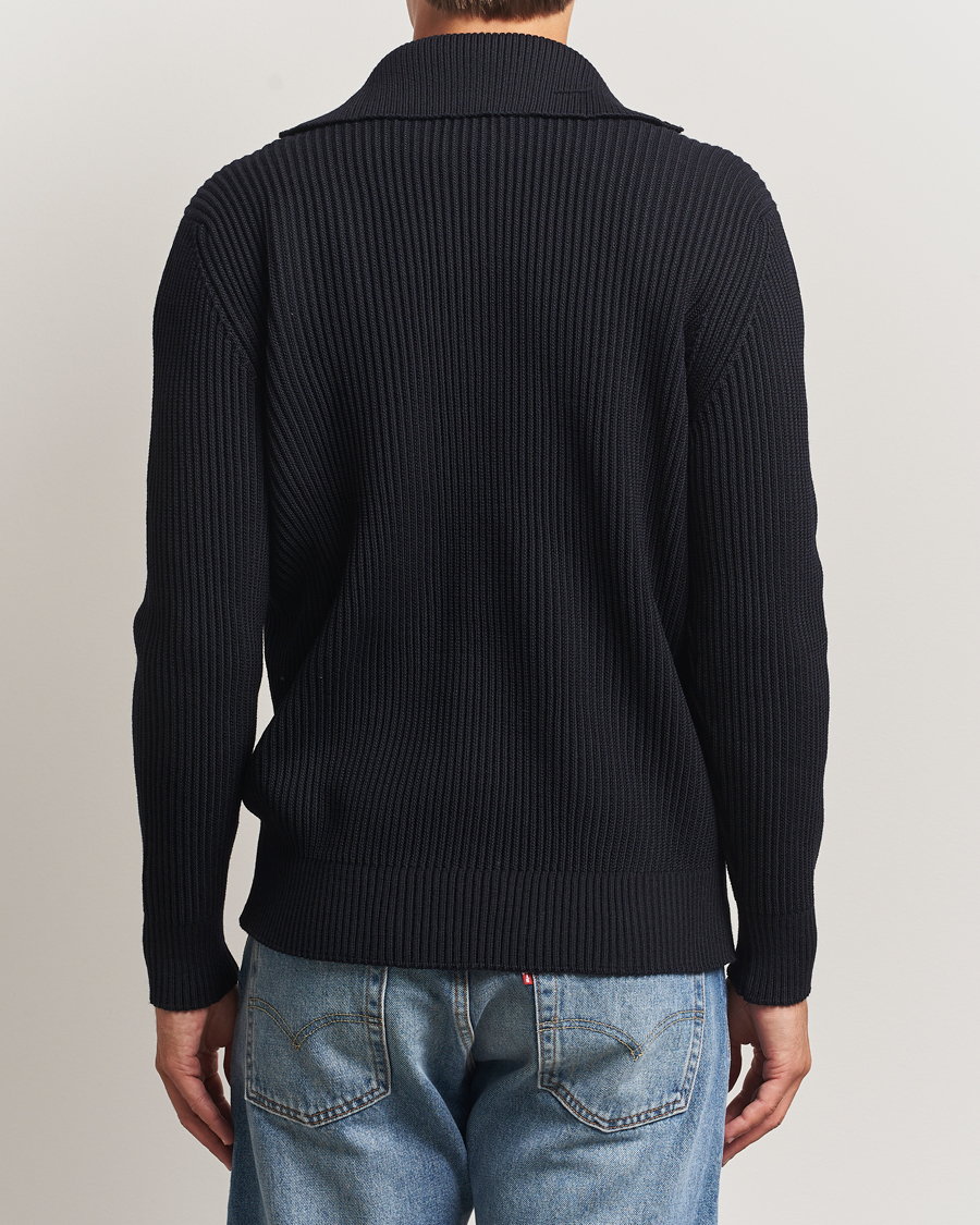 Herre | Trøjer | S.N.S. Herning | Fender Short Zip Navy Blue