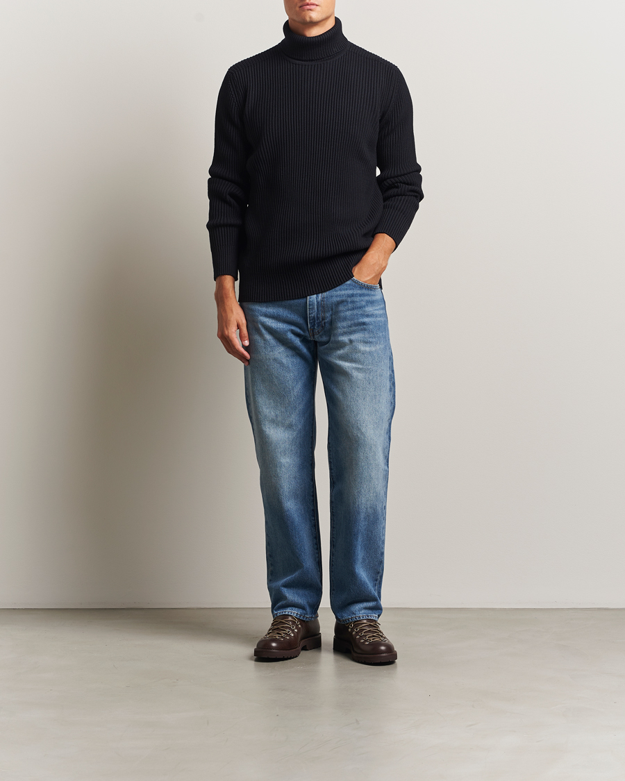 Herre | Trøjer | S.N.S. Herning | Fender Wool Rollneck Navy