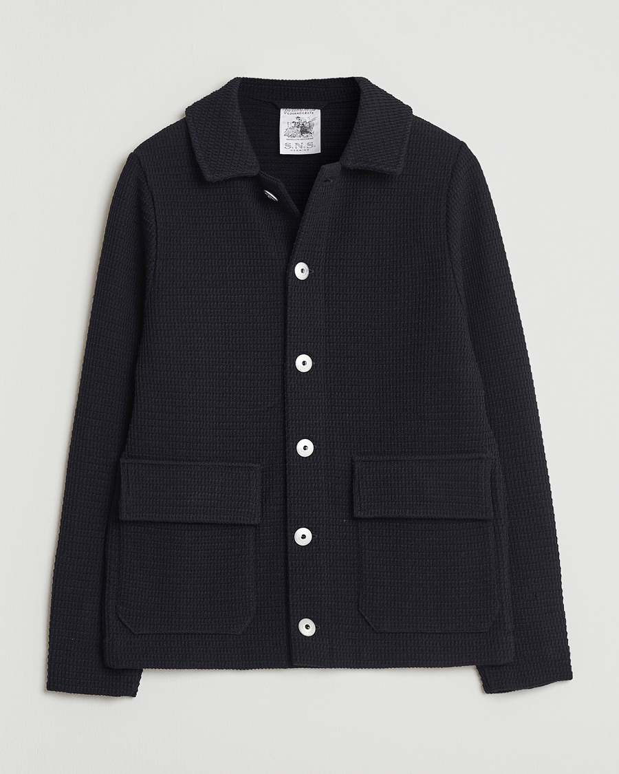 Herre | Trøjer | S.N.S. Herning | Wool Chore Jacket Navy