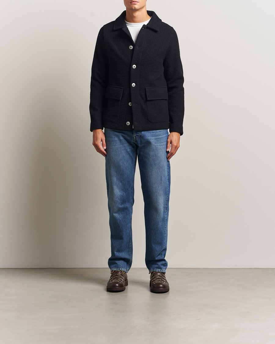 Herre | Trøjer | S.N.S. Herning | Wool Chore Jacket Navy
