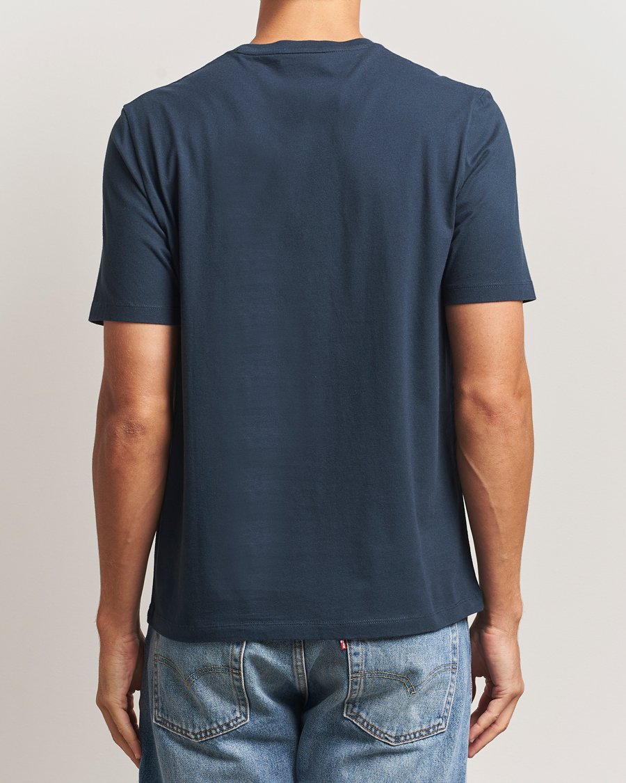 Herre | T-Shirts | Maison Kitsuné | Fox Head T-Shirt Classic Navy