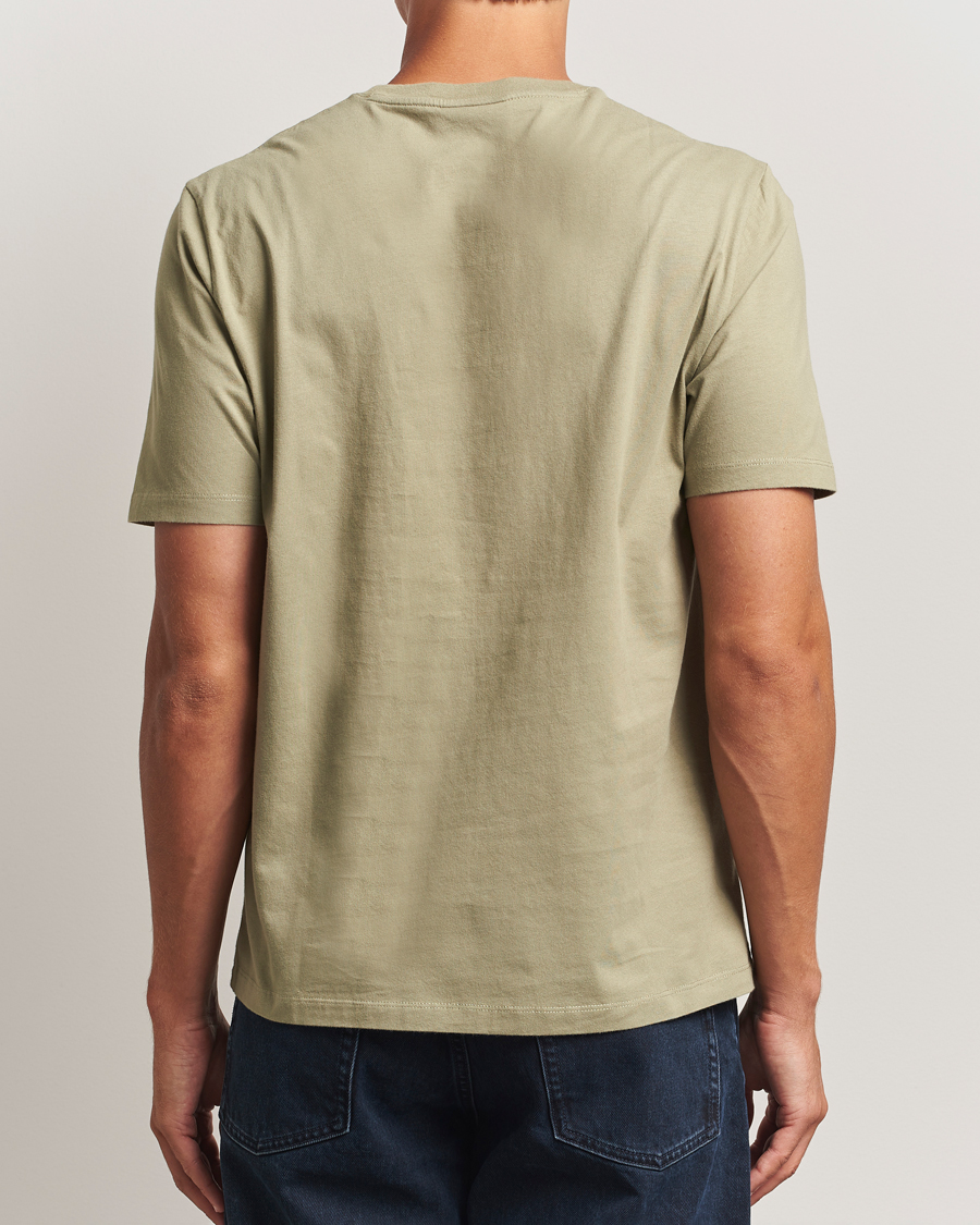 Herre | T-Shirts | Maison Kitsuné | Fox Head T-Shirt Laurel Green