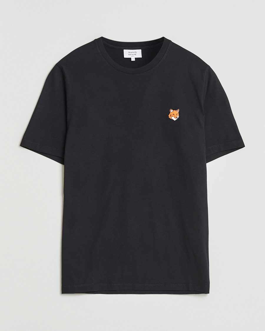 Herre | T-Shirts | Maison Kitsuné | Fox Head T-Shirt Black