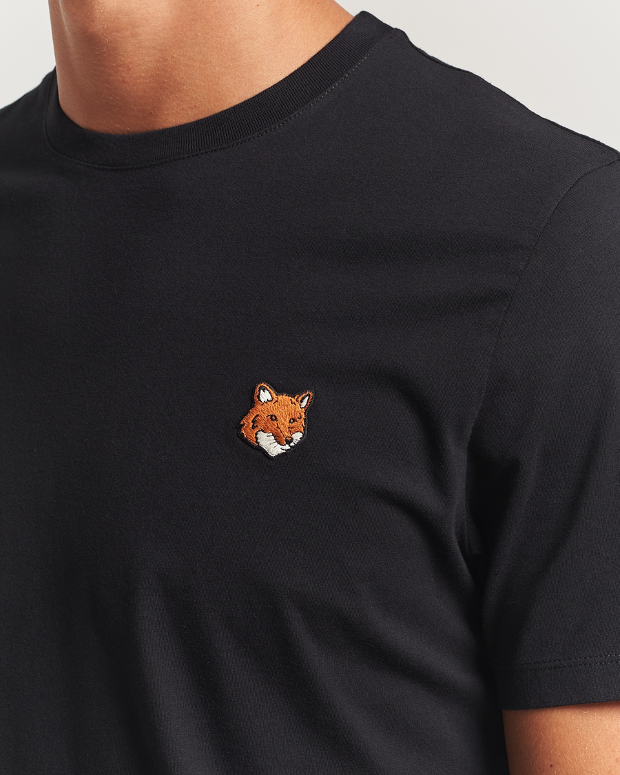 Herre | T-Shirts | Maison Kitsuné | Fox Head T-Shirt Black
