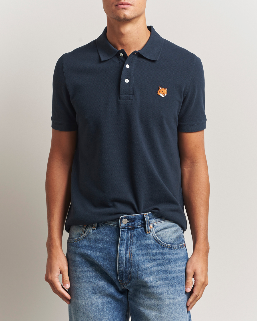 Herre | Polotrøjer | Maison Kitsuné | Fox Head Polo Classic Navy