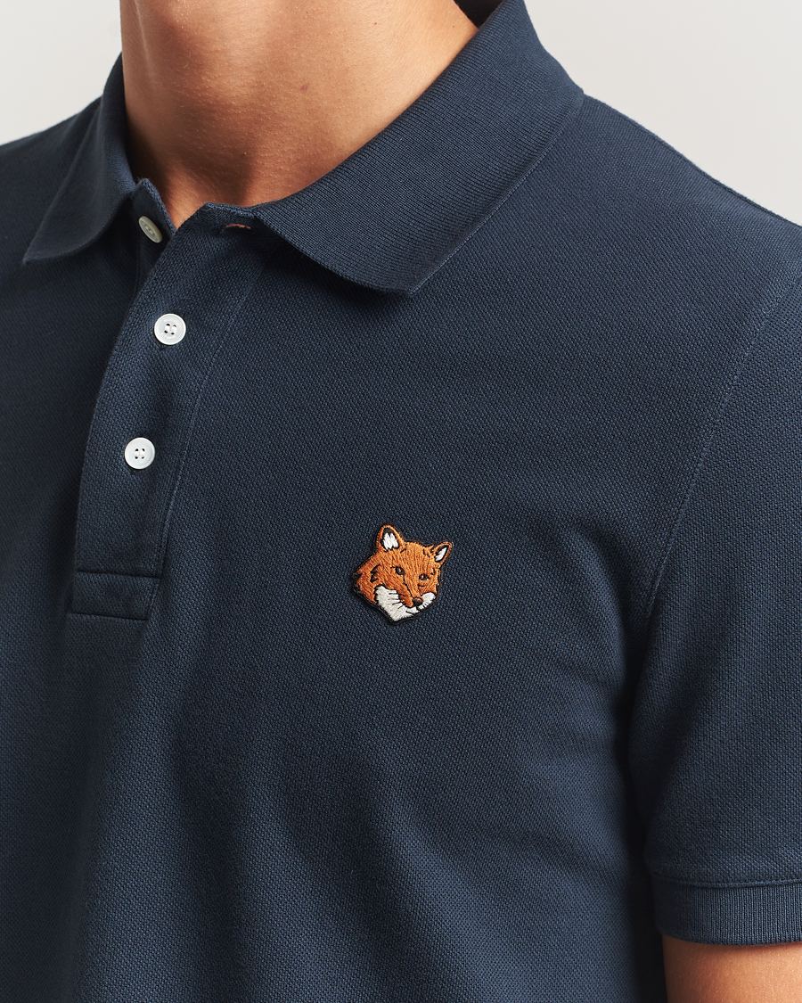 Herre | Polotrøjer | Maison Kitsuné | Fox Head Polo Classic Navy