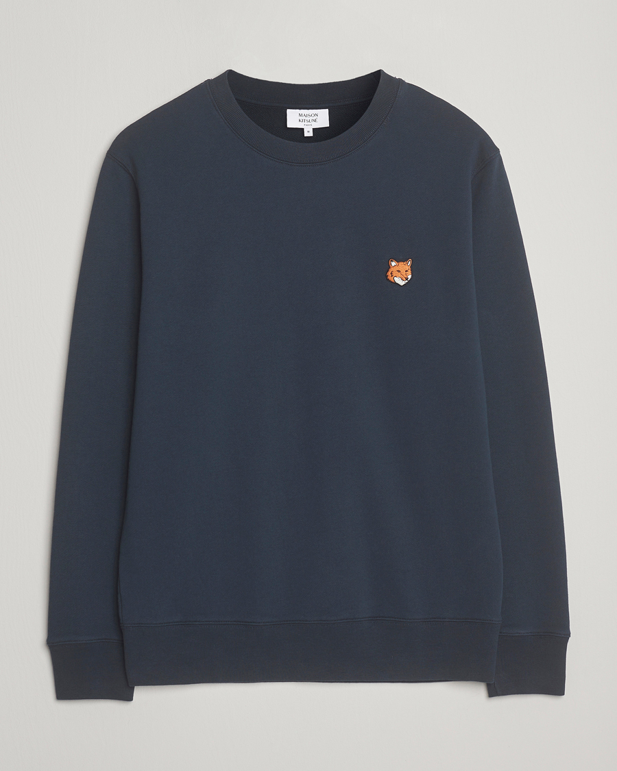Herre | Trøjer | Maison Kitsuné | Fox Head Sweatshirt Classic Navy