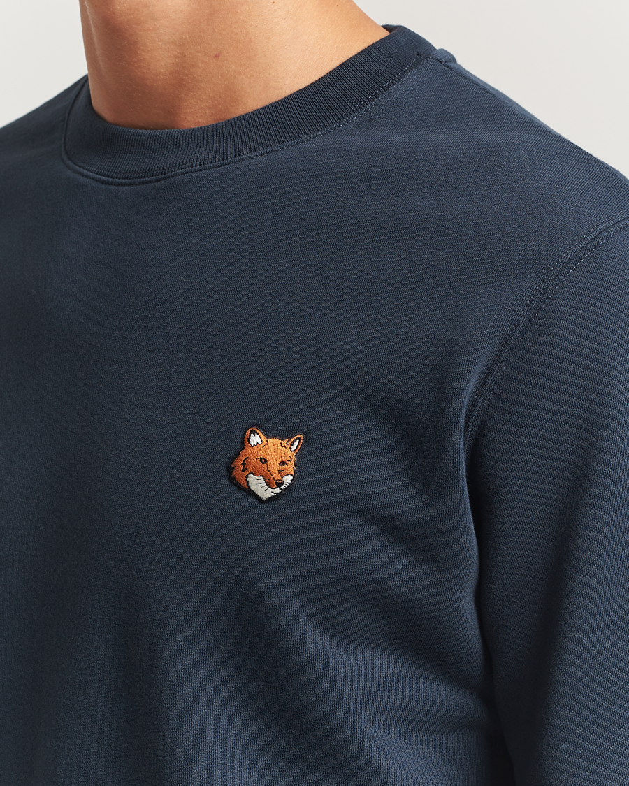 Herre | Trøjer | Maison Kitsuné | Fox Head Sweatshirt Classic Navy