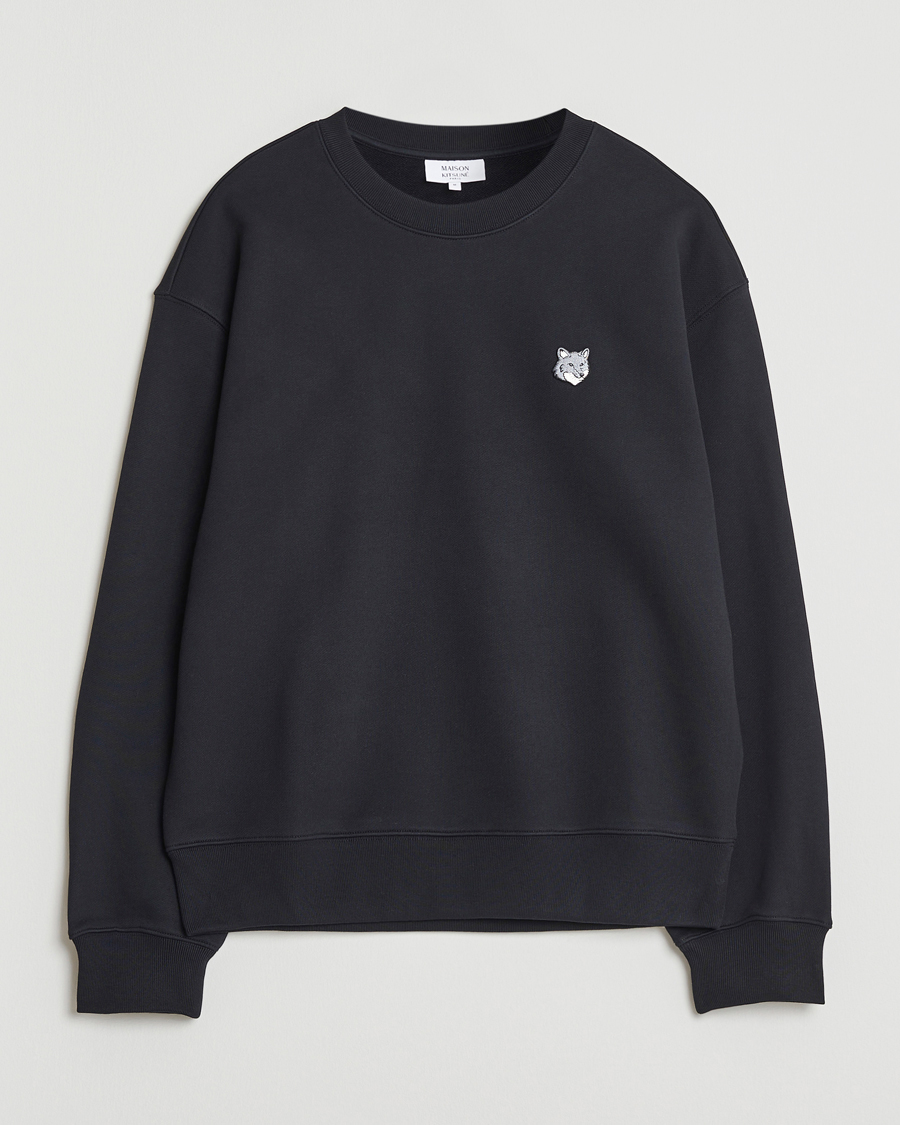 Herre | Trøjer | Maison Kitsuné | Grey Fox Head Sweatshirt Black