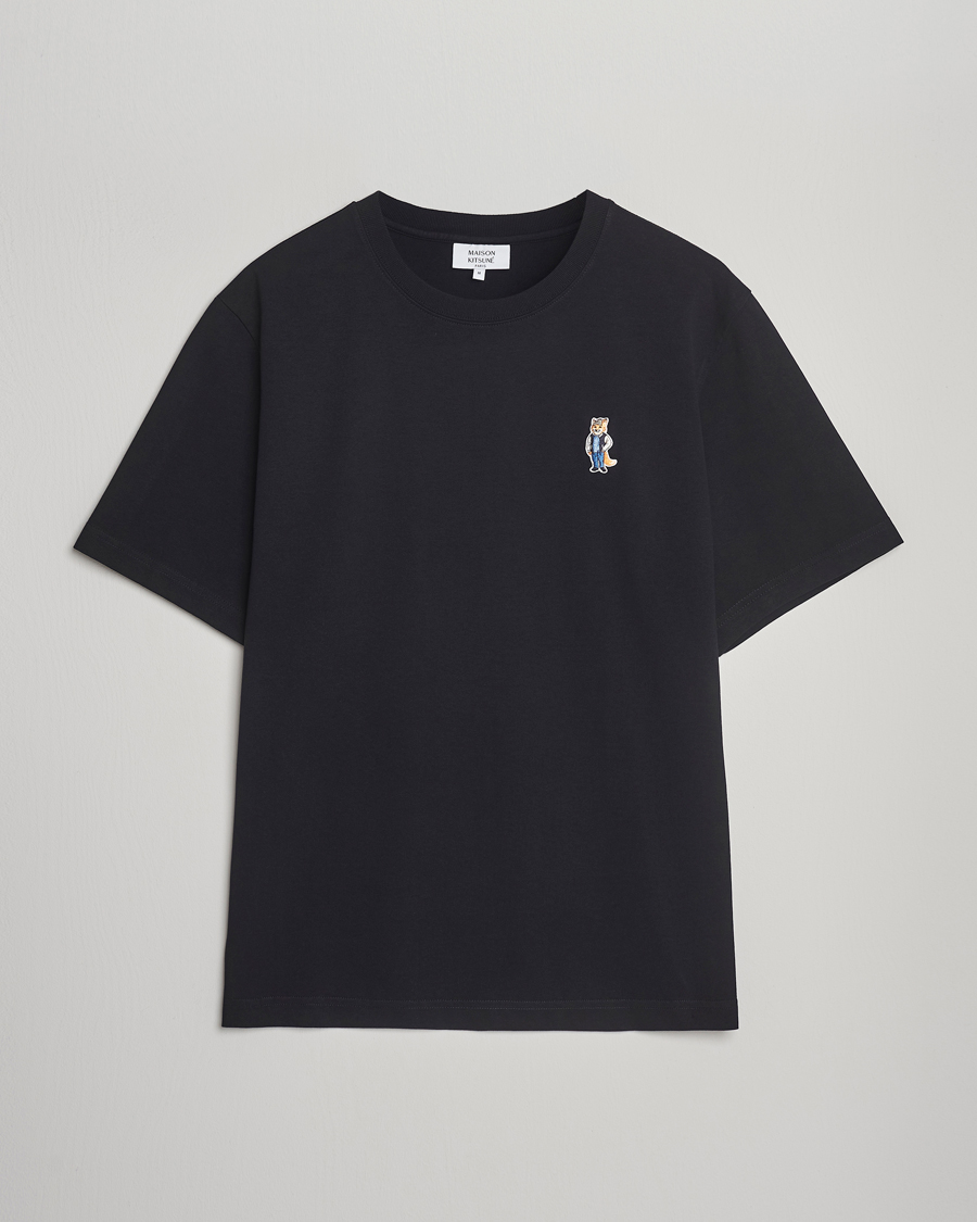 Herre | T-Shirts | Maison Kitsuné | Dressed Fox T-Shirt Black