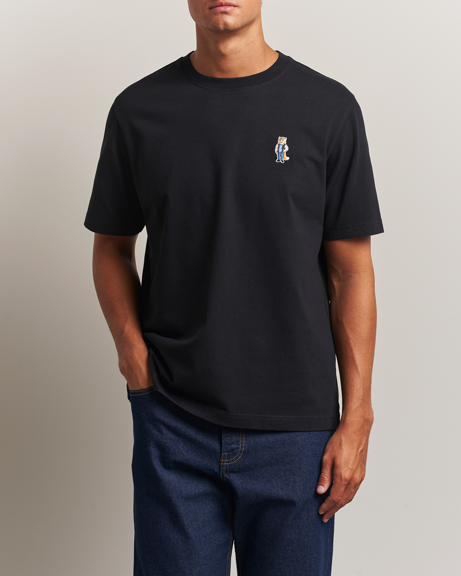 Herre | T-Shirts | Maison Kitsuné | Dressed Fox T-Shirt Black