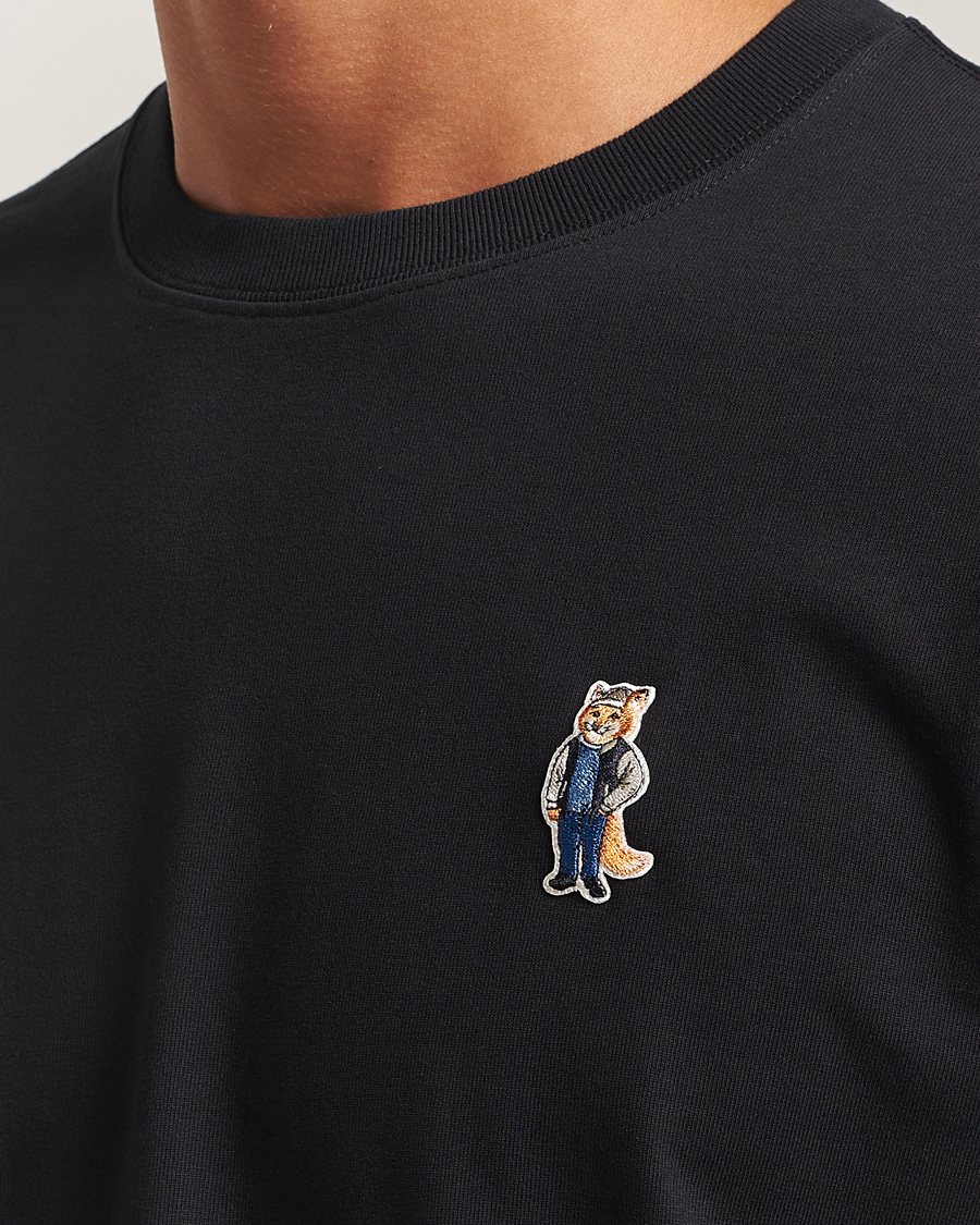 Herre | T-Shirts | Maison Kitsuné | Dressed Fox T-Shirt Black