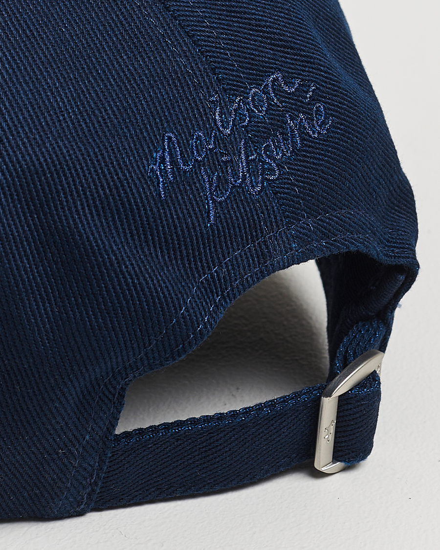 Herre | Hatte & kasketter | Maison Kitsuné | Tonal Fox Head Cap Classic Navy