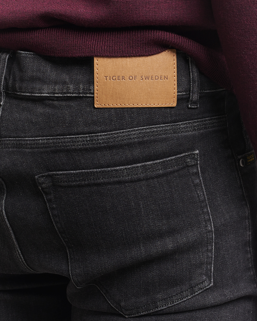 Herre | Bukser | Tiger of Sweden | Evolve Jeans Washed Black