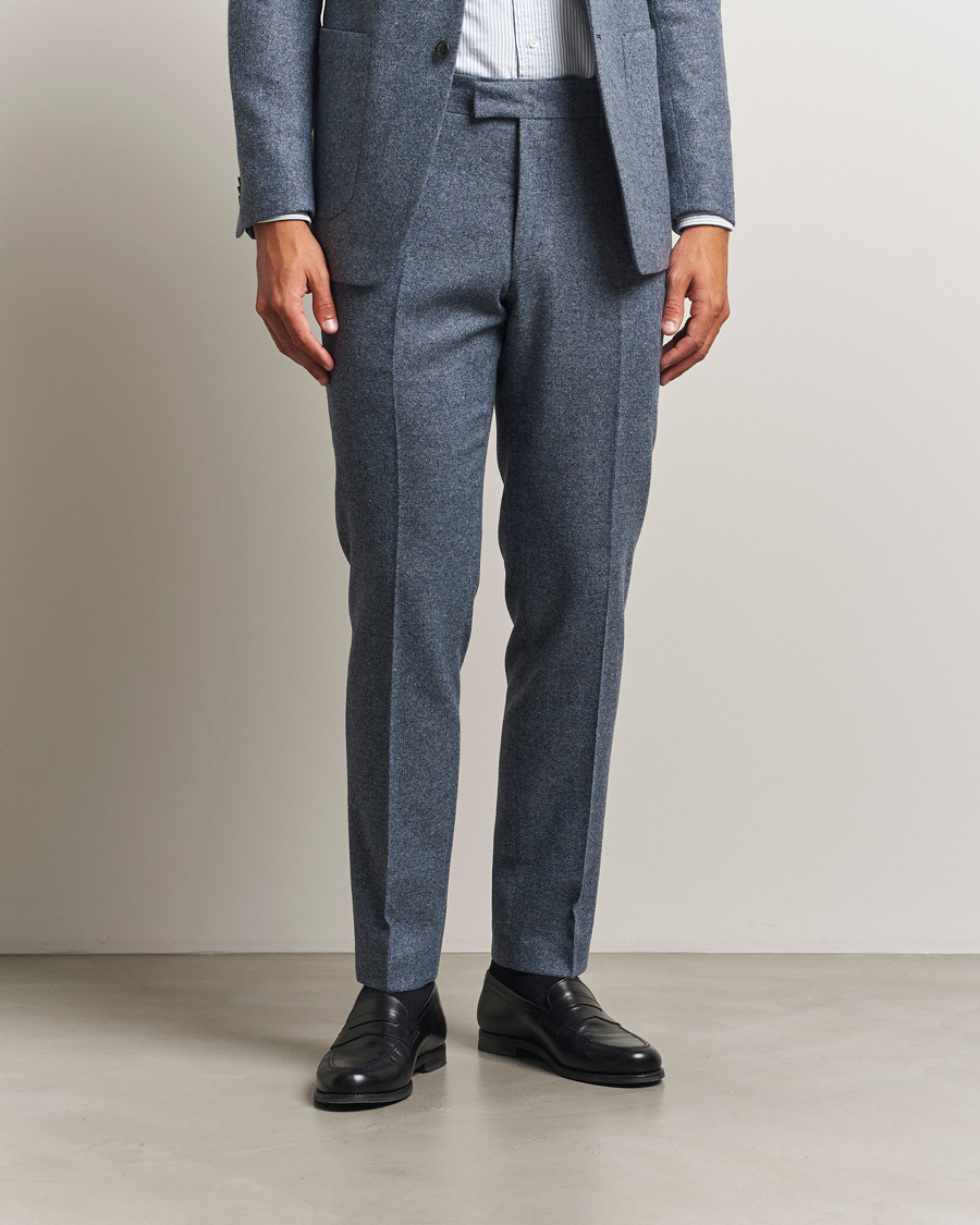 Herre | Bukser | Tiger of Sweden | Tenuta Brushed Wool Trousers Space View
