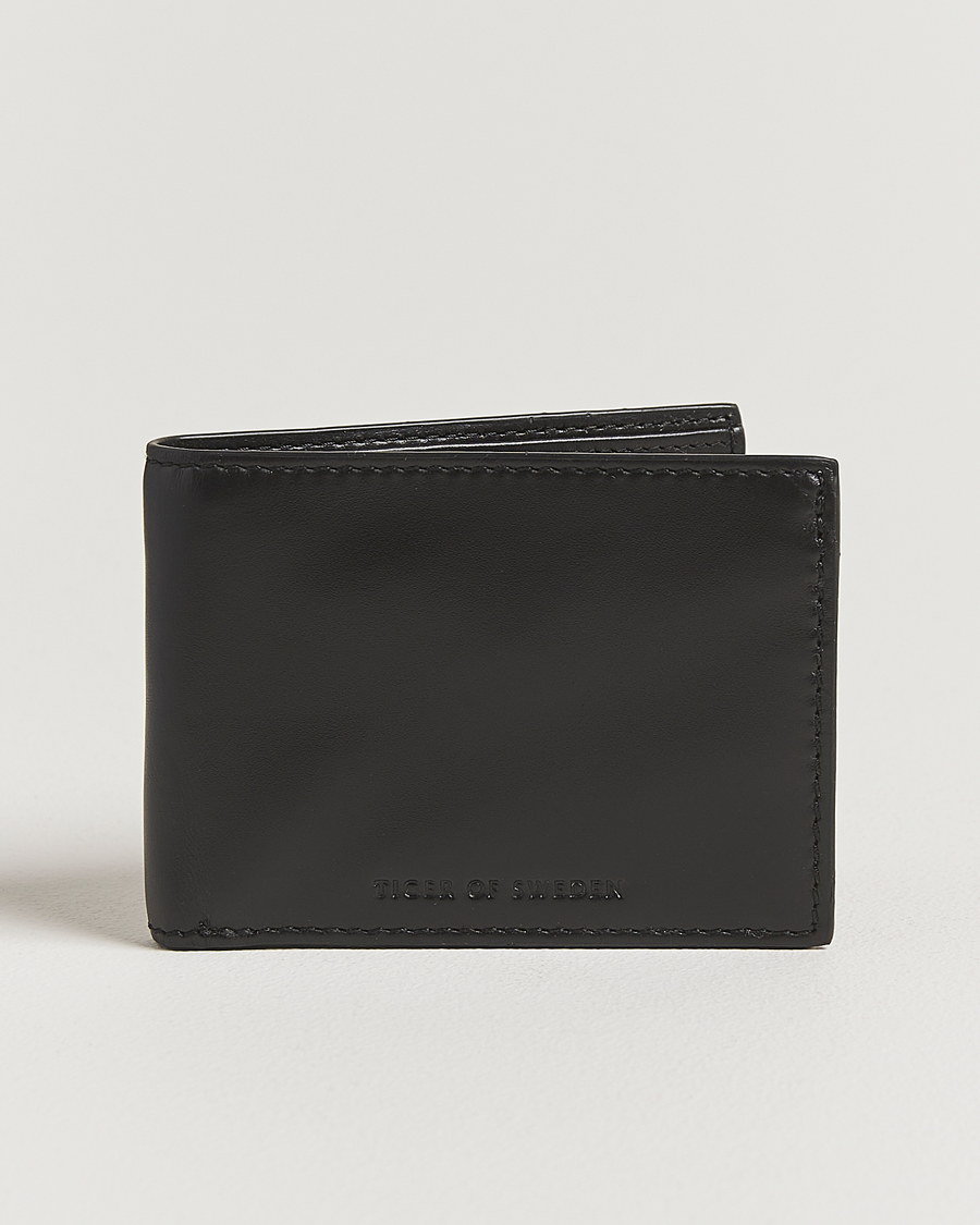 Herre | Punge | Tiger of Sweden | Wald Smooth Leather Wallet Black