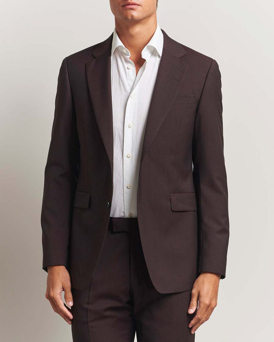 Herre | Blazere & jakker | Tiger of Sweden | Justin Wool Suit Blazer Triumph Steel