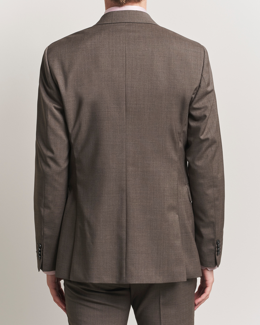 Herre | Blazere & jakker | Tiger of Sweden | Justin Wool Suit Blazer Mud