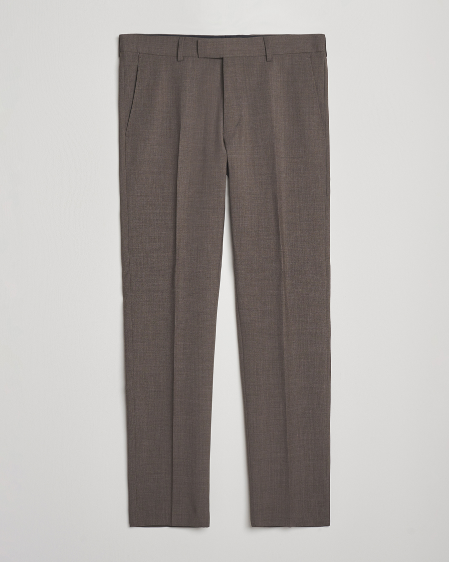 Herre | Bukser | Tiger of Sweden | Tenuta Wool Suit Trousers Mud
