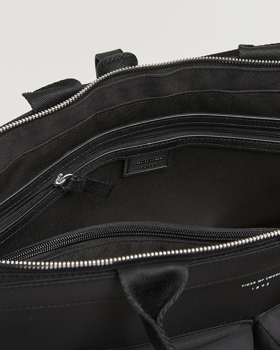 Herre | Tasker | Tiger of Sweden | Sonor Nylon Briefcase Black
