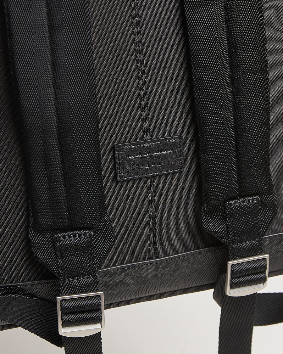 Herre | Tasker | Tiger of Sweden | Dorsu Nylon Backpack Black