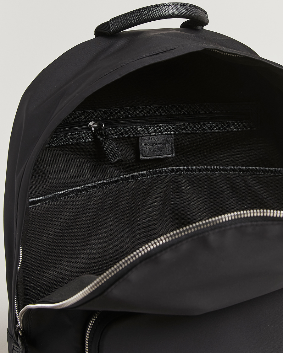 Herre | Tasker | Tiger of Sweden | Dorsu Nylon Backpack Black