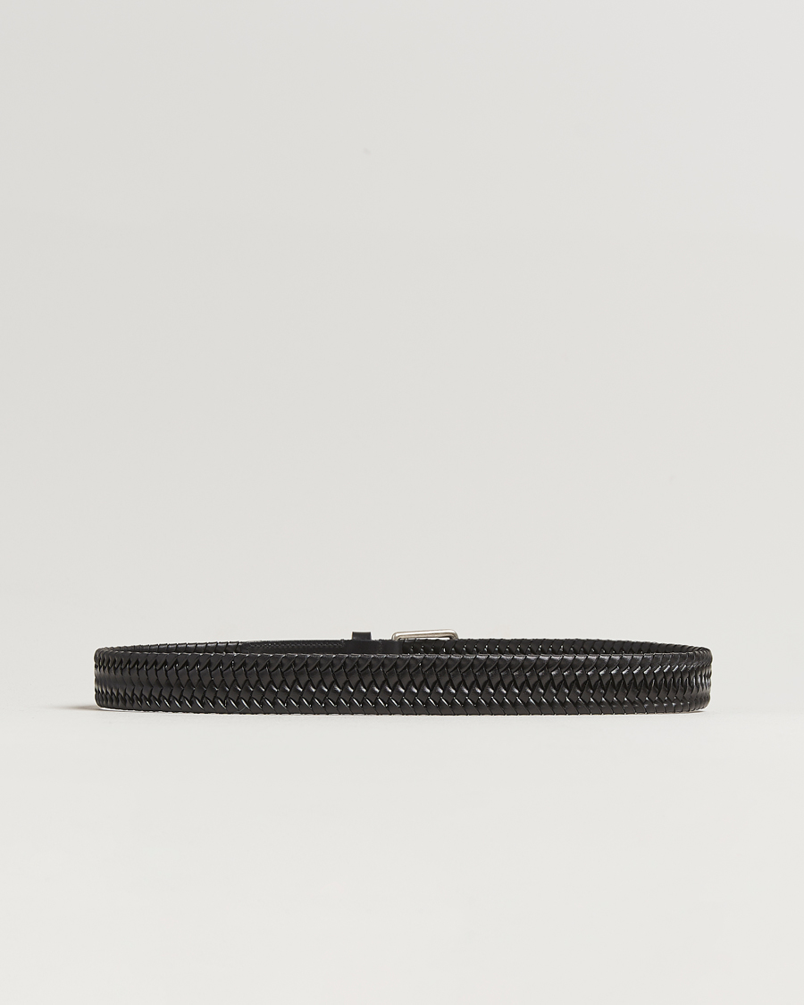 Herre | Bælter | Tiger of Sweden | Braidant Braided Belt Black